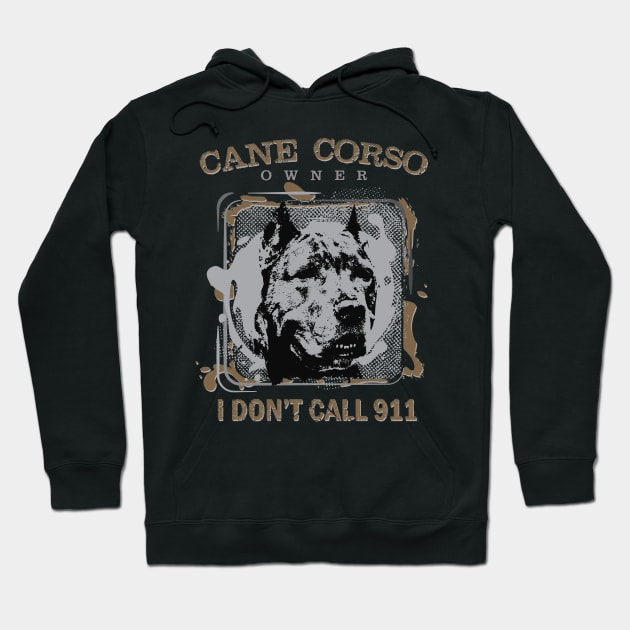 Cane Corso - Italian Mastiff Hoodie by Nartissima